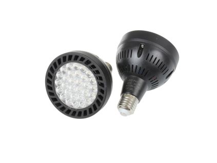 LED žárovka E27 PAR30 OB45-24 černá (Barva světla Teplá bílá, Výkon 45W)