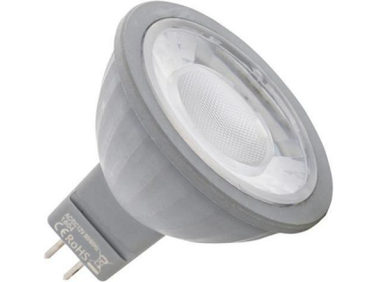 LED žárovka MR16 / GU5,3 EV7W Teplá bílá