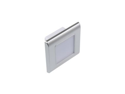 LED vestavné svítidlo RAN-S stříbrné (Barva světla Teplá bílá, Stmívatelnost Nestmívatelný, Výkon 0,6W)