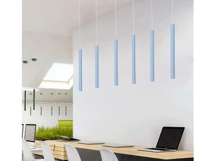 178982 10 modre led zavesne thin svitidlo 5w 20cm 4000k