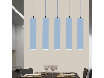 179009 9 modre led zavesne thin svitidlo 5w 30cm 4000k
