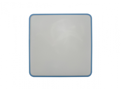 Závěsný Modrý designový LED panel 400x400mm 24W teplá bílá