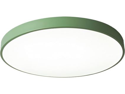 Zelený designový LED panel kulatý (Barva světla Denní bílá, Výkon 24W 400mm)