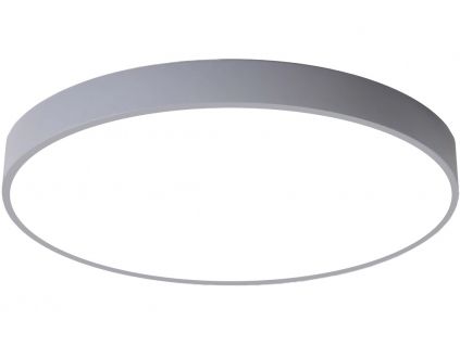 Šedý designový LED panel kulatý (Barva světla Denní bílá, Výkon 24W 400mm)