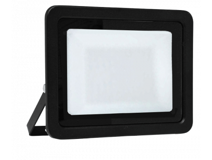 Černý LED reflektor mléčný OPAL 30W teplá bílá