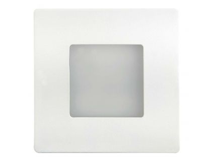 183220 1 bile led vestavne svitidlo decently ip44 2 5w denni bila