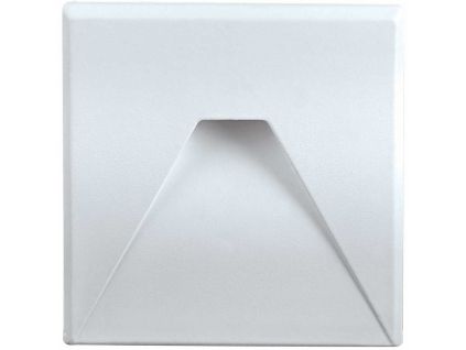 183265 bile led vestavne svitidlo decently s3 3w denni bila