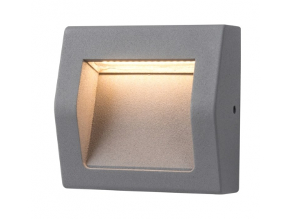 Přisazené LED svítidlo WALL 40 3W GRAY denní bílá