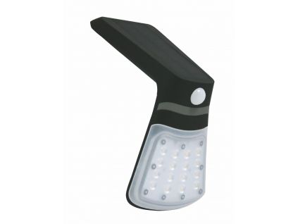 183541 1 cerne nastenne led svetlo fox solar pir 16led b denni bila