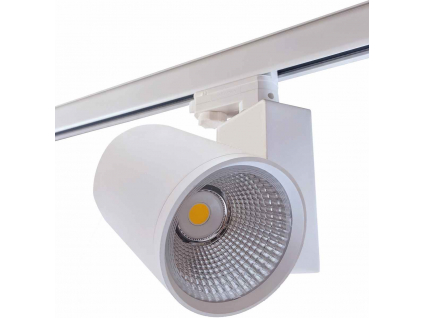 Bílé LED 3F lištové svítidlo 40W 45 denní bílá