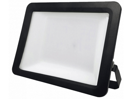 Černý LED reflektor mléčný OPAL 150W SMD teplá bílá