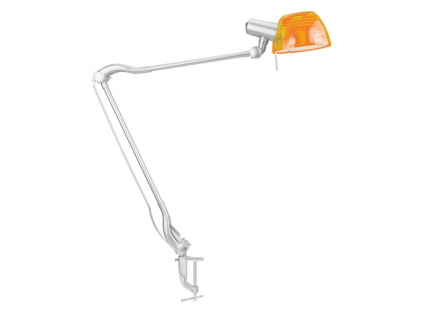 Oranžová LED stolní lampička GINEVRA DUO 4,5W teplá bílá