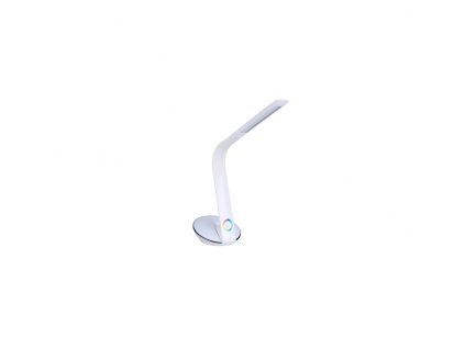 183754 bila led stolni lampicka odette s rgb podsvicenim 10w denni bila