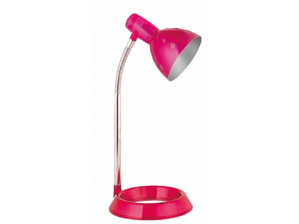 Růžová LED stolní lampička NEMO 7W