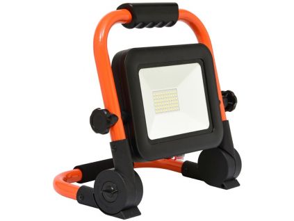 183847 led reflektor 20w s baterii work aku denni bila