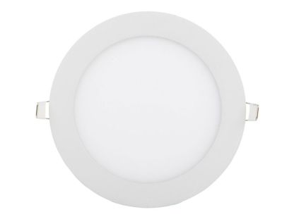 bílý kruhový vestavný LED panel (Barva světla Denní bílá, Stmívatelnost Stmívatelný, Výkon 12W)