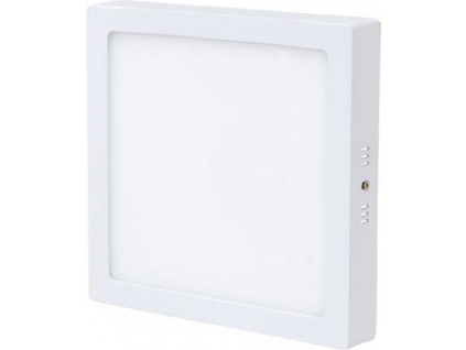 Stmívatelný bílý přisazený LED panel 300x300mm 24W studená bílá