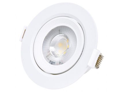 LED kruhové výklopné svítidlo BARI (Barva světla Teplá bílá, Stmívatelnost Stmívatelný, Výkon 5W)