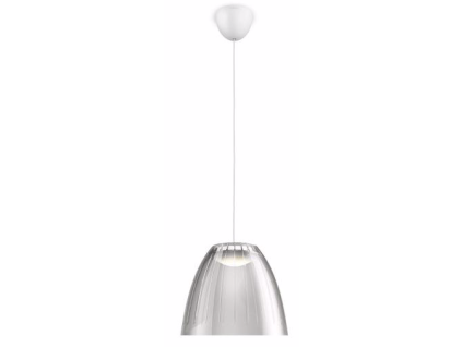 185910 philips led lustr kovovy zavesny tenuto pendant grey 1x4 5w 230v 40904 87 16