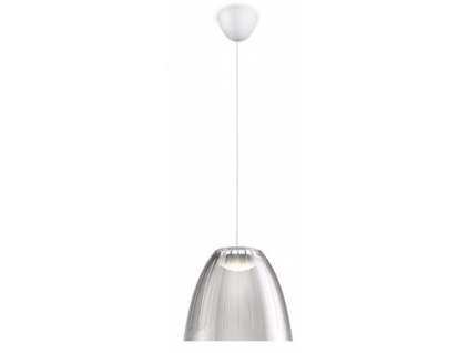 Philips LED lustr kovový závěsný Tenuto pendant grey 1x4,5W 230V - 40904/87/16