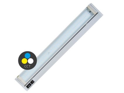 186081 3 led svitidlo pod kuchynskou linku 59cm ganys 10w cct s vypinacem