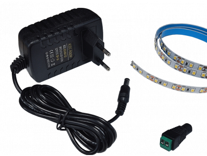 Kompletní sada LED pásek denní bílá 2m 24W