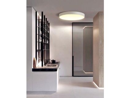 Bílý stropní LED panel 400mm s čidlem (Barva světla Denní bílá, Stmívatelnost Nestmívatelný, Výkon 24W 400mm)