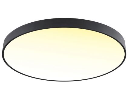 Černý stropní LED panel 400mm s čidlem (Barva světla Denní bílá, Stmívatelnost Nestmívatelný, Výkon 24W 400mm)