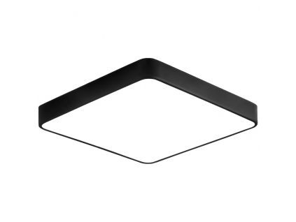 Černý stropní LED panel 400x400mm s čidlem (Barva světla Denní bílá, Stmívatelnost Nestmívatelný, Výkon 24W 400x400mm)