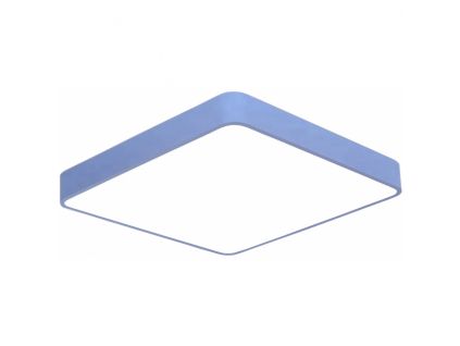 Modrý stropní LED panel 400x400mm s čidlem (Barva světla Denní bílá, Stmívatelnost Nestmívatelný, Výkon 24W 400x400mm)