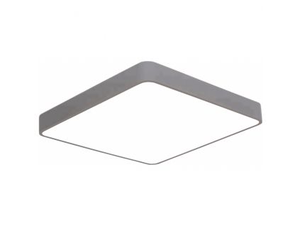 Šedý stropní LED panel 400x400mm s čidlem (Barva světla Denní bílá, Stmívatelnost Nestmívatelný, Výkon 24W 400x400mm)