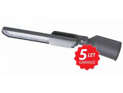 Šedé LED veřejné osvětlení na výložník (Barva světla Teplá bílá, Stmívatelnost Stmívatelný, Výkon 30W)
