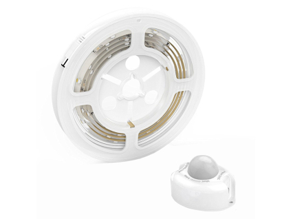LED pásek pod lůžko 3W s pohybovým čidlem teplá bílá 230V