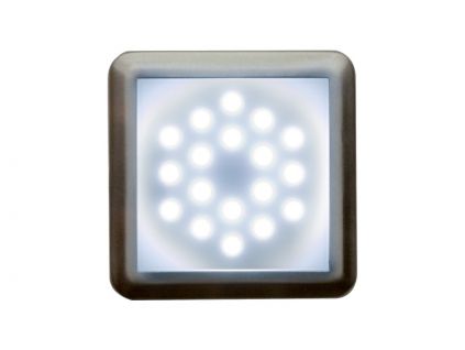 186858 3 dekora 2 dekorativni led svitidlo 12v 1 1w nerez studena bila