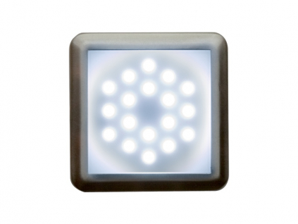 DEKORA 2 dekorativní LED svítidlo 12V 1,1W nerez studená bílá