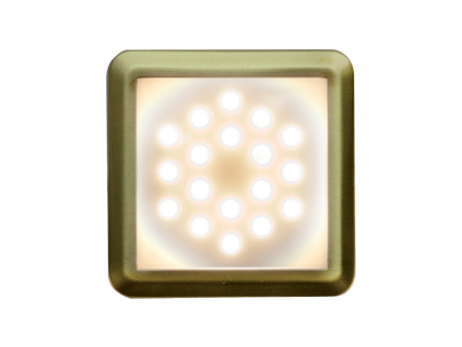DEKORA 2 dekorativní LED svítidlo 12V 1,1W zlatá teplá bílá