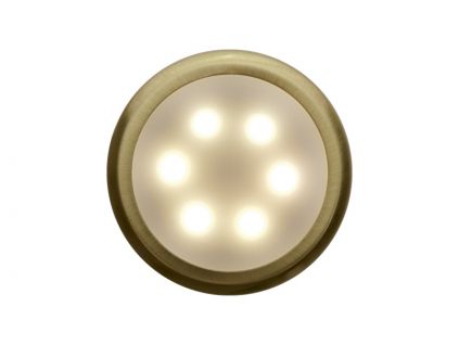 186870 2 dekora 3 dekorativni led svitidlo 12v 0 5w zlata tepla bila