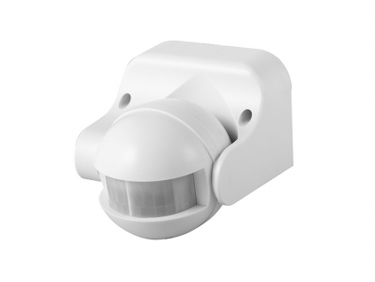 LEDMED SENSOR PIR pohybové čidlo 180° bílá