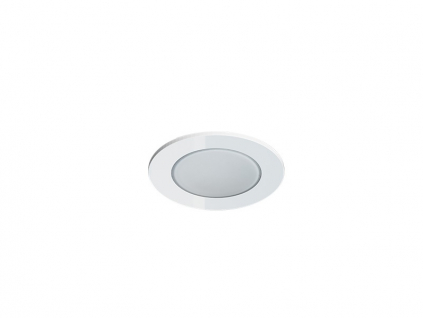 Pevný LED podhled SPOTLIGHT IP65 ROUND bodovka bílá 5W teplá bílá