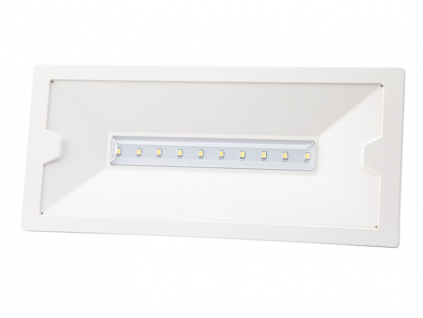 PLUTO LED nouzové svítidlo IP65 3h 4W Studená bílá