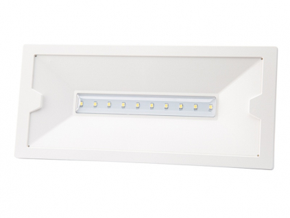 PLUTO LED nouzové svítidlo IP65 3h 4W Studená bílá