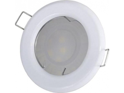 Bílé vestavné podhledové LED svítidlo 3,5W teplá bílá IP20 230V