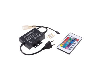 189015 led ovladac neon rgb 230v ir24