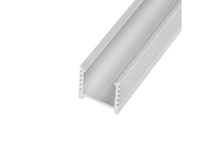 LED profil N12 - nástěnný (Délka 1m, Typ Profil bez krytu)