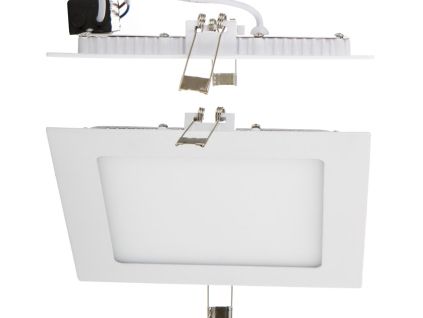 Bílý hranatý vestavný LED panel 300x300mm (Barva světla Teplá bílá, Stmívatelnost Nestmívatelný, Výkon 25W)