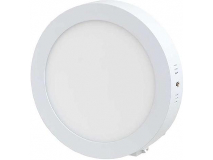 Stmívatelný bílý přisazený LED panel 175mm 12W teplá bílá