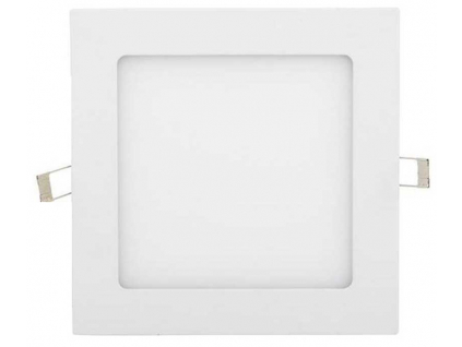 Bílý vestavný LED panel 166x166mm 12W CCT 24V