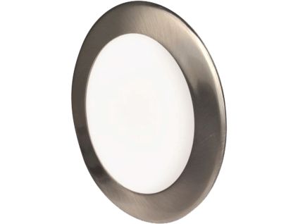 214458 matny chrom vestavny led panel 300mm 24w denni bila