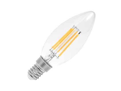 214664 led zarovka 2w retro c37 tepla bila