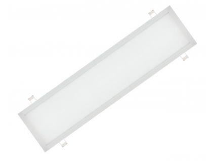 Vestavný bílý LED panel 300x1200mm 40W teplá bílá